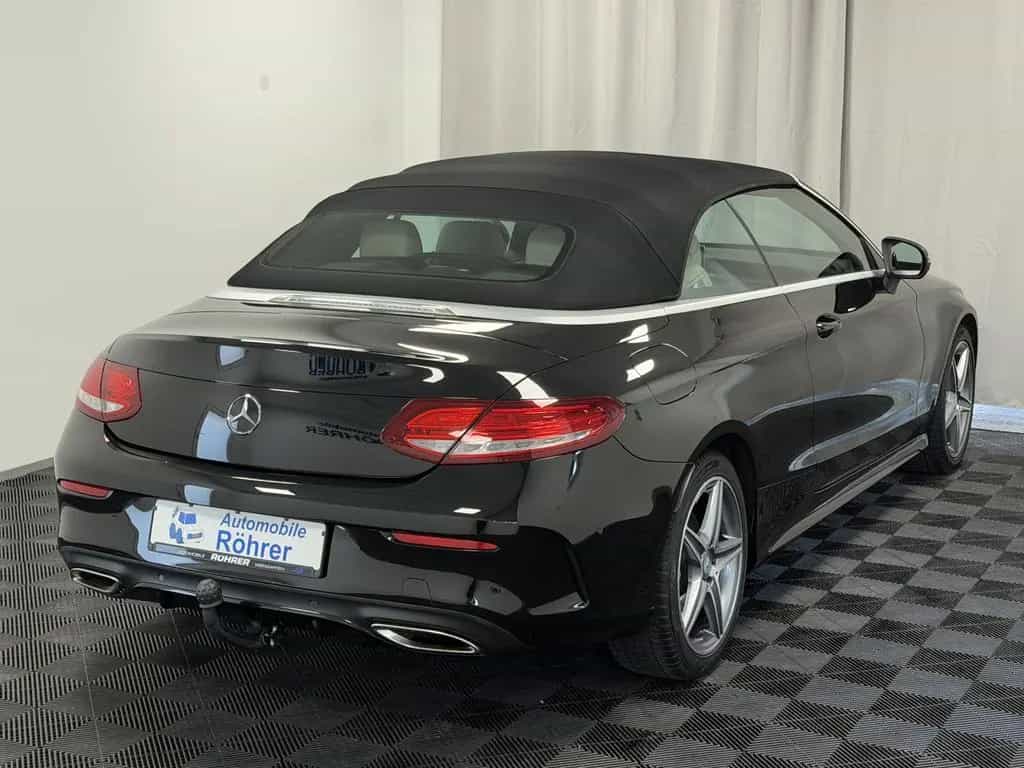 Mercedes-Benz C-Class 180 Cabrio AMG Line Airscarf ILS-LED Distr.+ 11/2016-photo-9