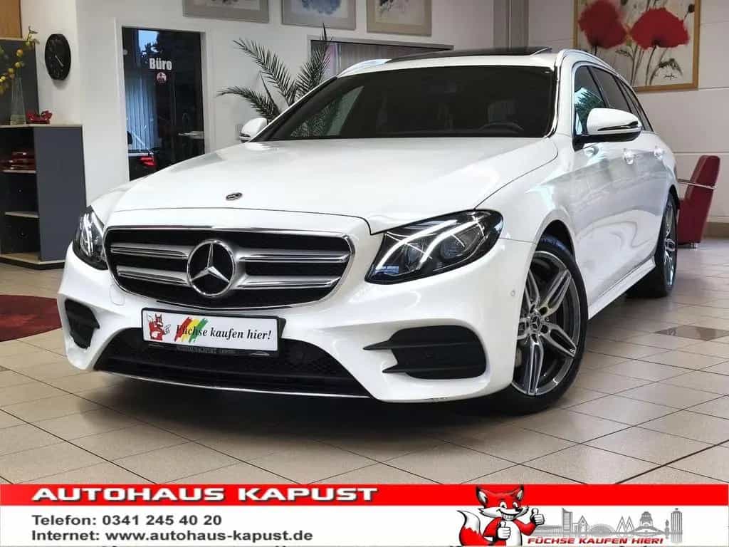 Mercedes-Benz E-Class 300d T AMG Line/Navi/S-Dach/Spur/DAB/Ahk 06/2020-photo-0
