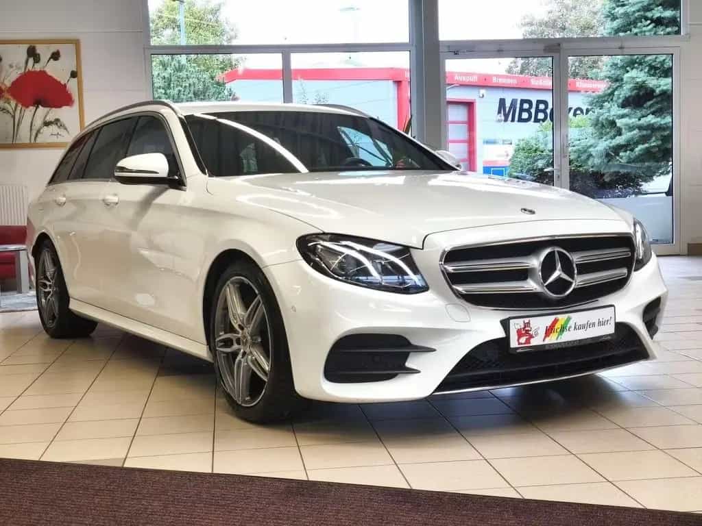 Mercedes-Benz E-Class 300d T AMG Line/Navi/S-Dach/Spur/DAB/Ahk 06/2020-photo-13