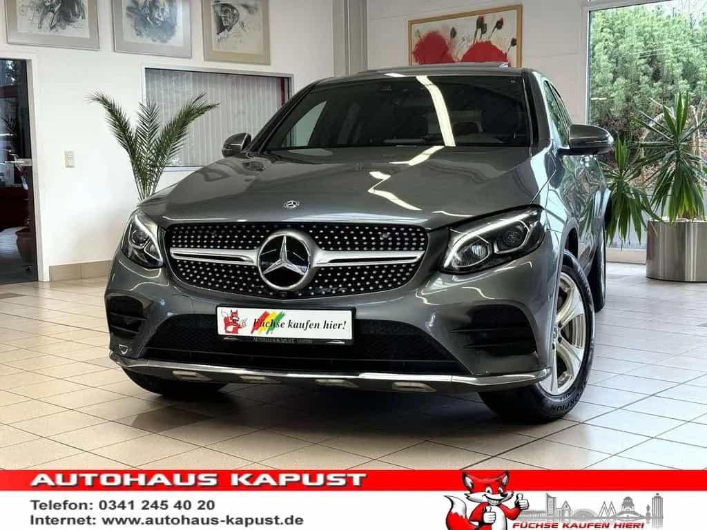 Mercedes-Benz GLC-Class 250 Coupe AMG/LED/Distronic/S-Dach/Memo/360 07/2018-photo-0
