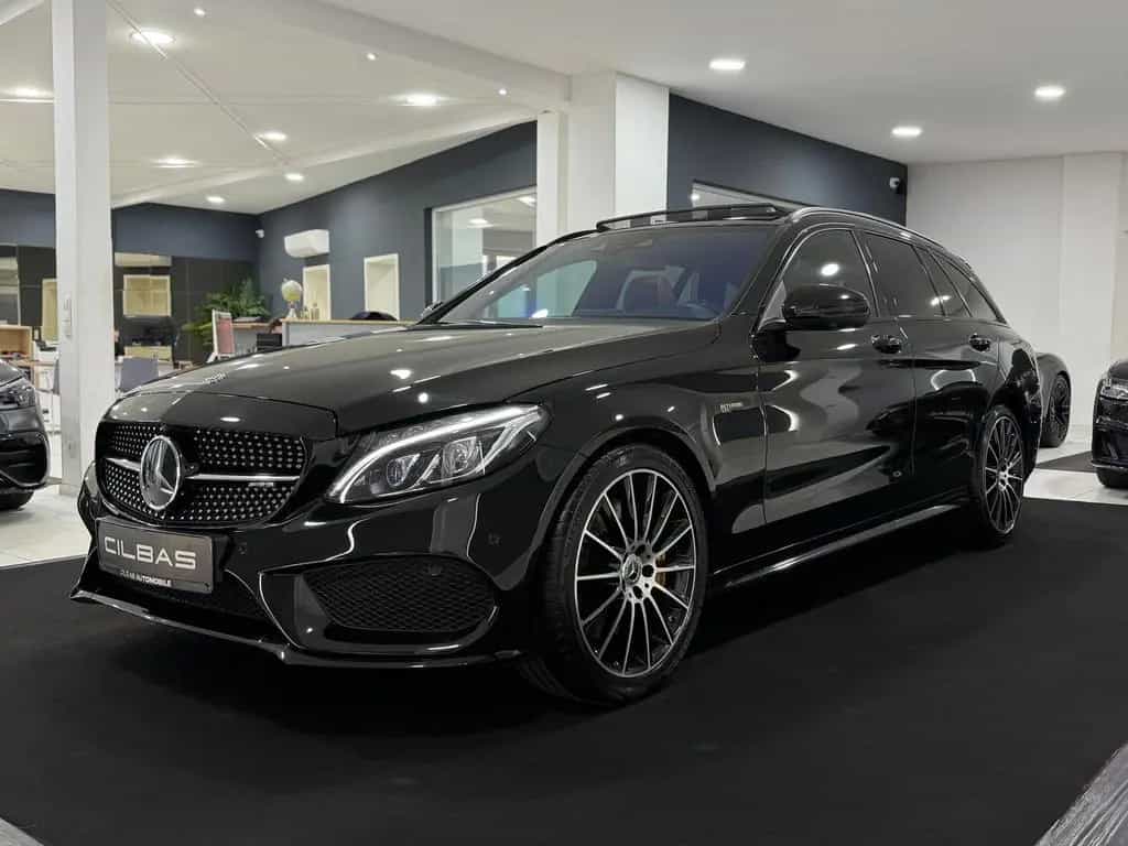 Mercedes-Benz C-Class 43 AMG T 4M *PANO*AMBI*DESIGNO*AMG PERF. AGA* 12/2017-photo-0