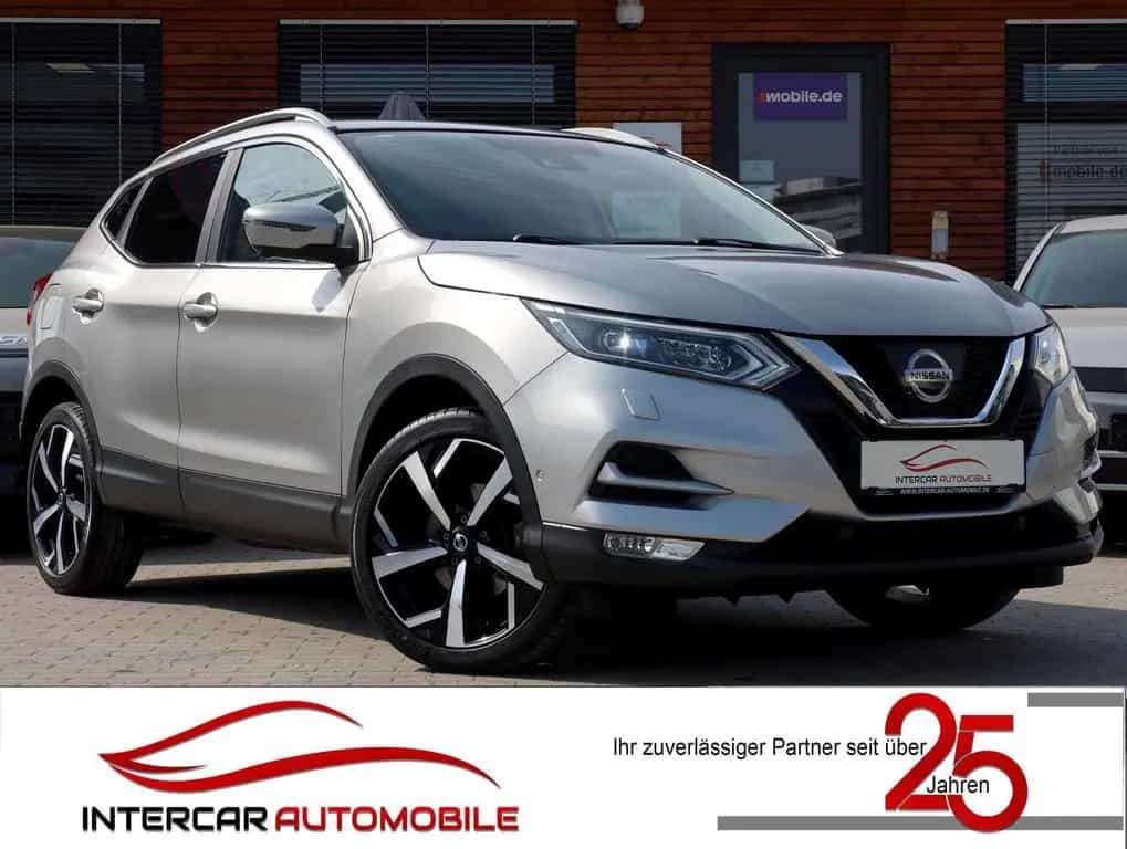Nissan Qashqai Tekna 360° |1.Hand|Leder|Assistent P.| 03/2018-photo-0