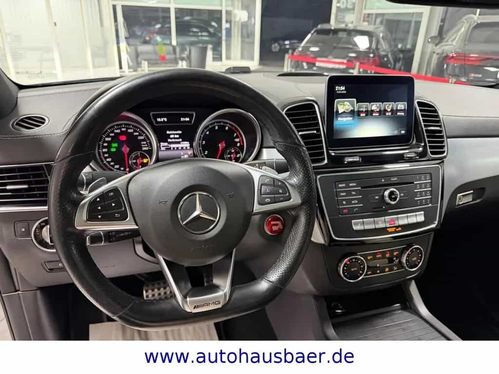 Mercedes-Benz GLE-Class 43 AMG COUPE*PANO*K-GO*MEMORY*NIGHT*H&K 07/2017-photo-10