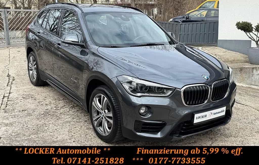 BMW X1 xDrive20i Sport Line Aut. LED Navi PDC AHK 03/2016-photo-1
