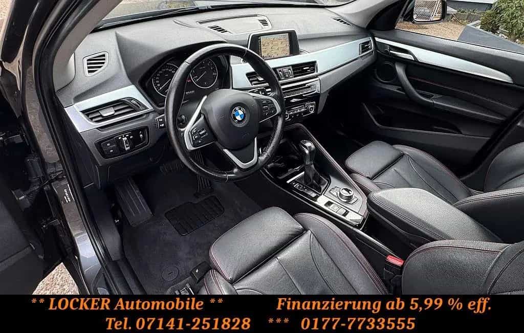 BMW X1 xDrive20i Sport Line Aut. LED Navi PDC AHK 03/2016-photo-13