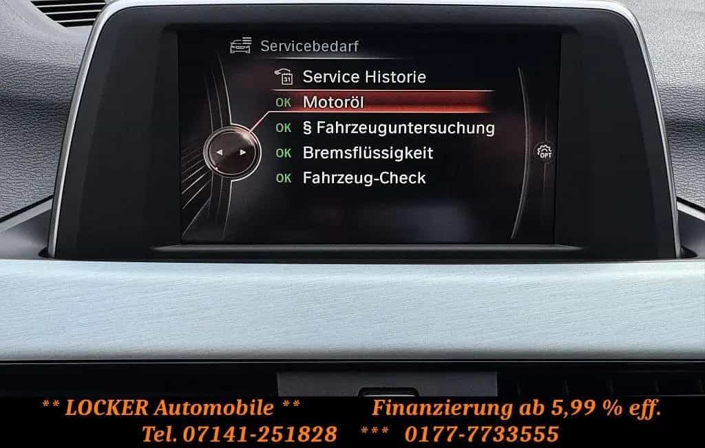 BMW X1 xDrive20i Sport Line Aut. LED Navi PDC AHK 03/2016-photo-27