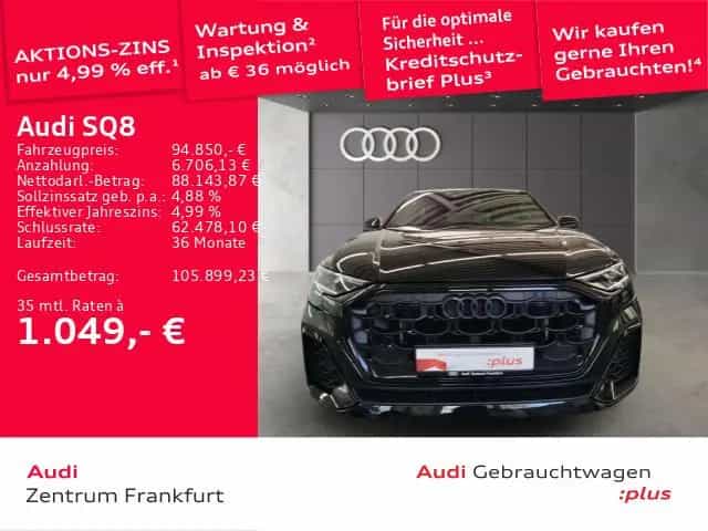 Audi SQ8 TFSI tiptronic MatrixLED Luft KAMERA 03/2025-photo-1