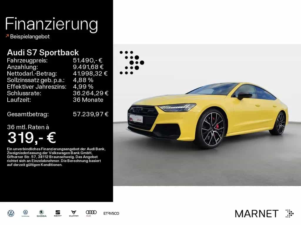 Audi S7 Sportback 3.0 TDI quattro*Navi*Matrix*Alu*B&O 09/2022-photo-0