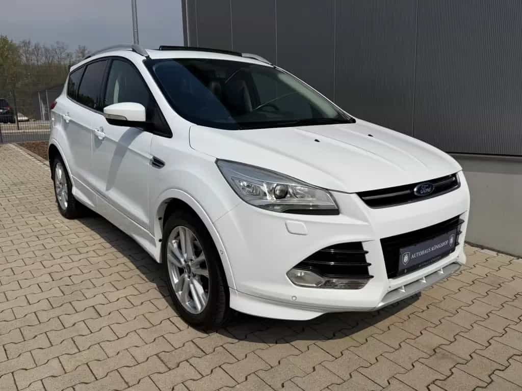 Ford Kuga Sport 2. Hand Panorama Tüv Neu Xenon AHK 12/2014-photo-6