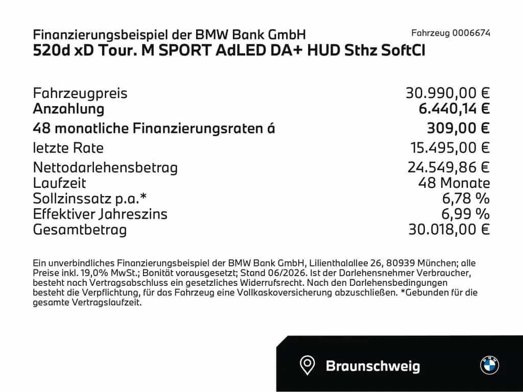 BMW 520 d xD Tour. M SPORT AdLED DA+ HUD Sthz SoftCl 07/2020-photo-1