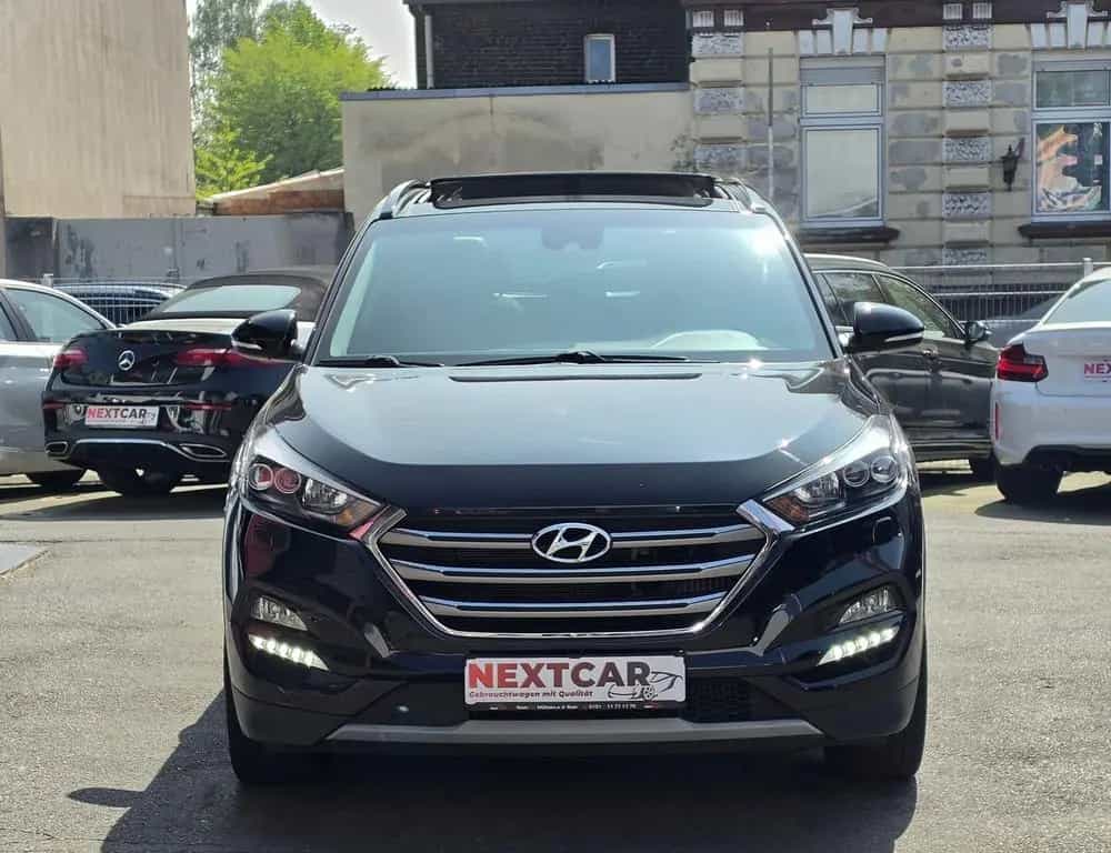 Hyundai TUCSON 1.6 Premium 4WD|Auto|Pano|Kamera|Leder|Bo 04/2017-photo-3