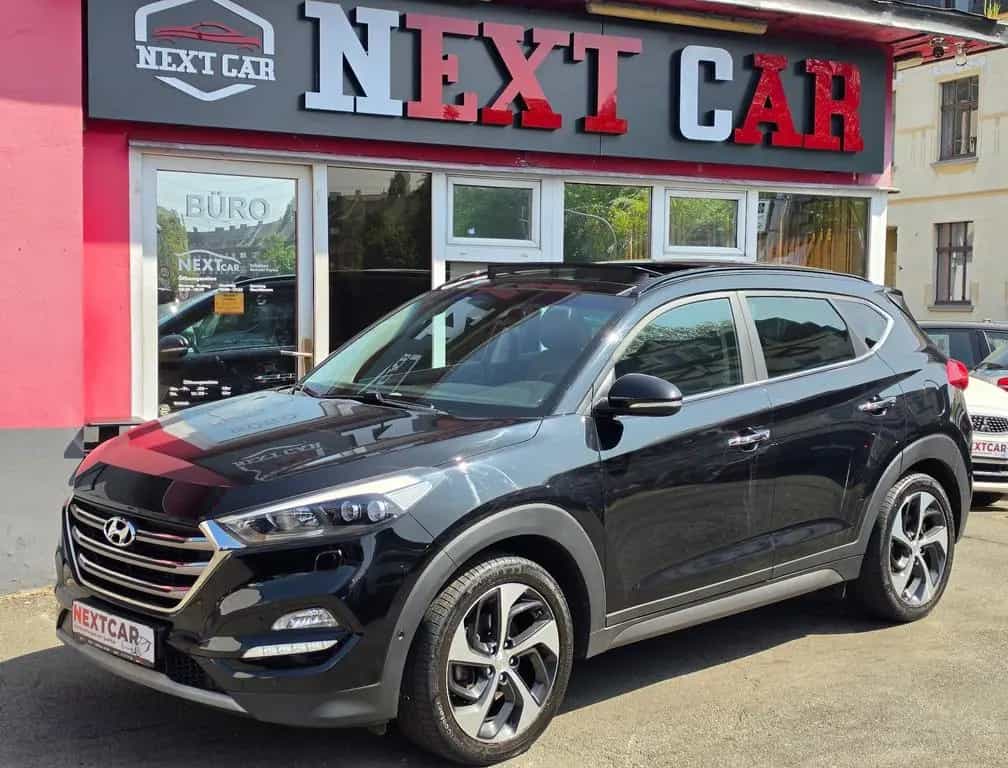 Hyundai TUCSON 1.6 Premium 4WD|Auto|Pano|Kamera|Leder|Bo 04/2017-photo-44