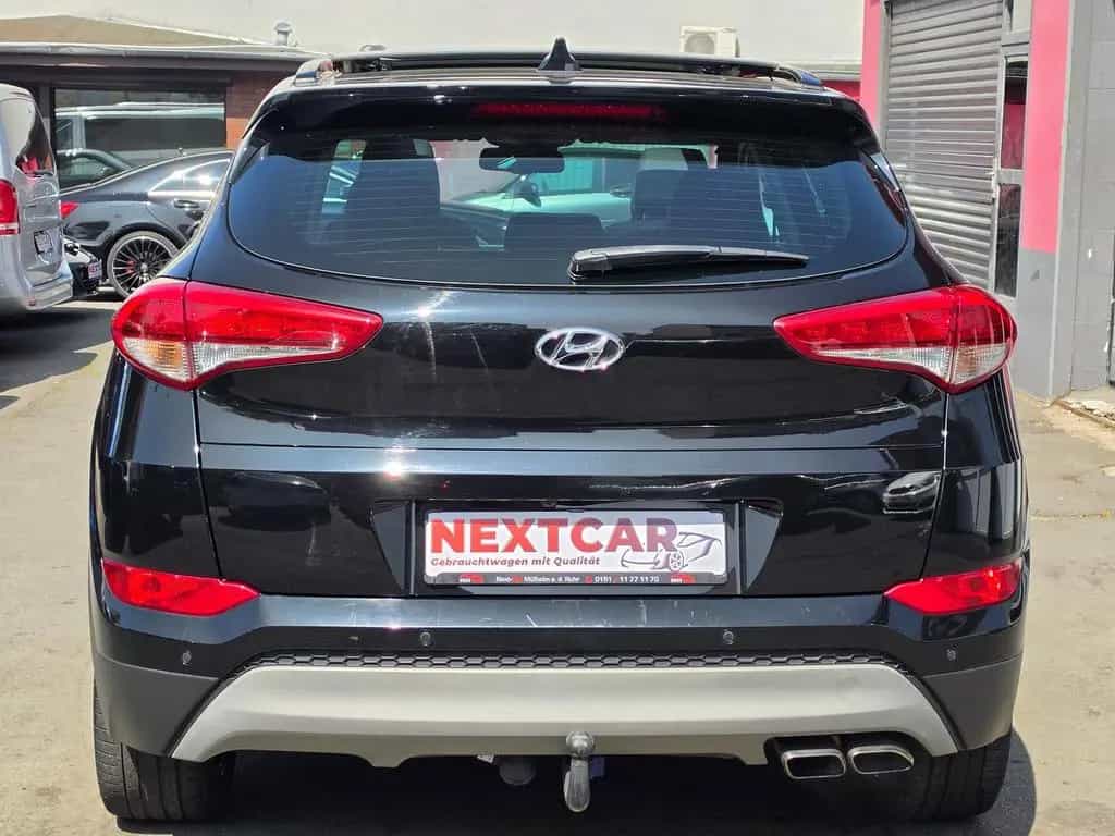 Hyundai TUCSON 1.6 Premium 4WD|Auto|Pano|Kamera|Leder|Bo 04/2017-photo-9