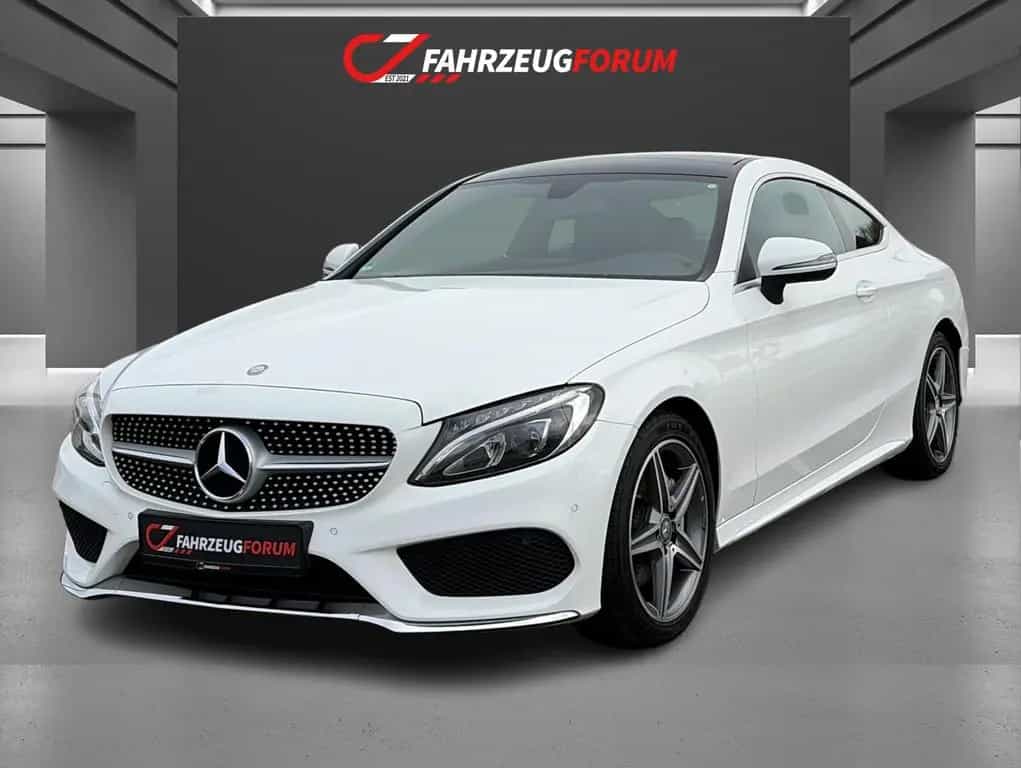 Mercedes-Benz C-Class 180 Coupe Pano*LED*Touchpad*Keyless 01/2016-photo-0