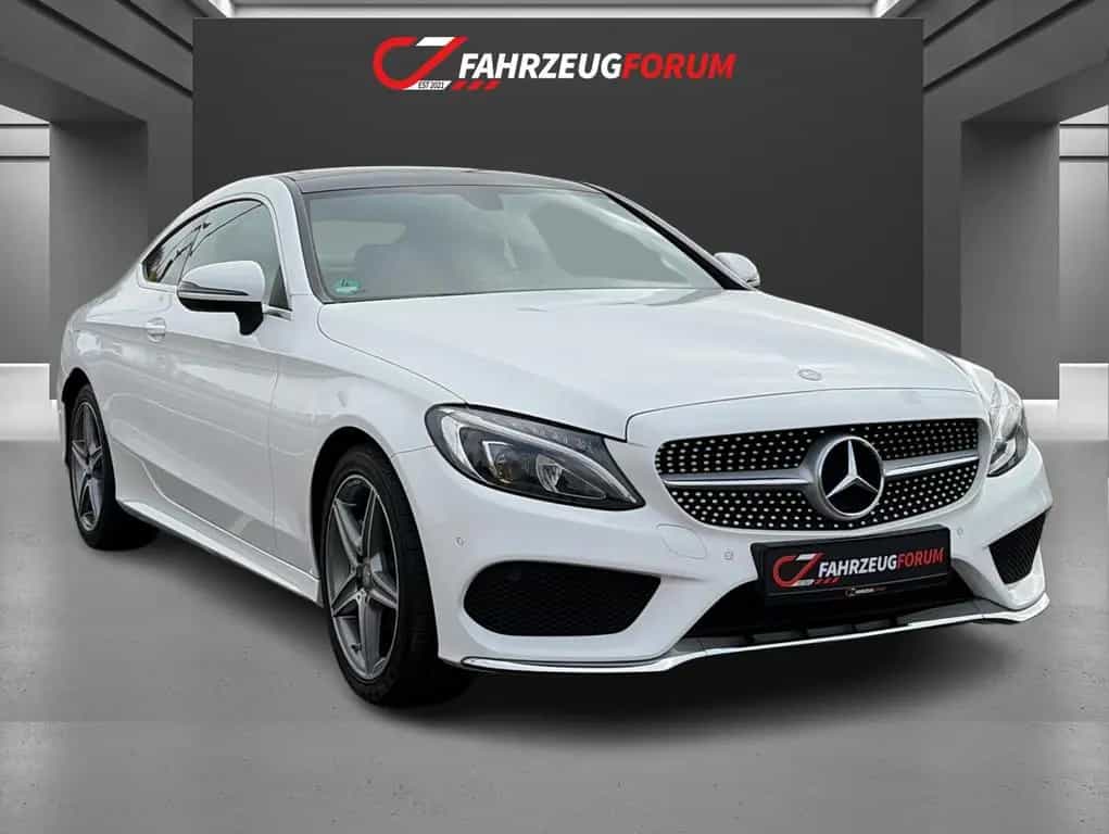 Mercedes-Benz C-Class 180 Coupe Pano*LED*Touchpad*Keyless 01/2016-photo-1