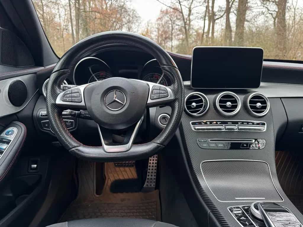 Mercedes-Benz C-Class 43 AMG Super Optik rote Gurte Pano 08/2016-photo-14