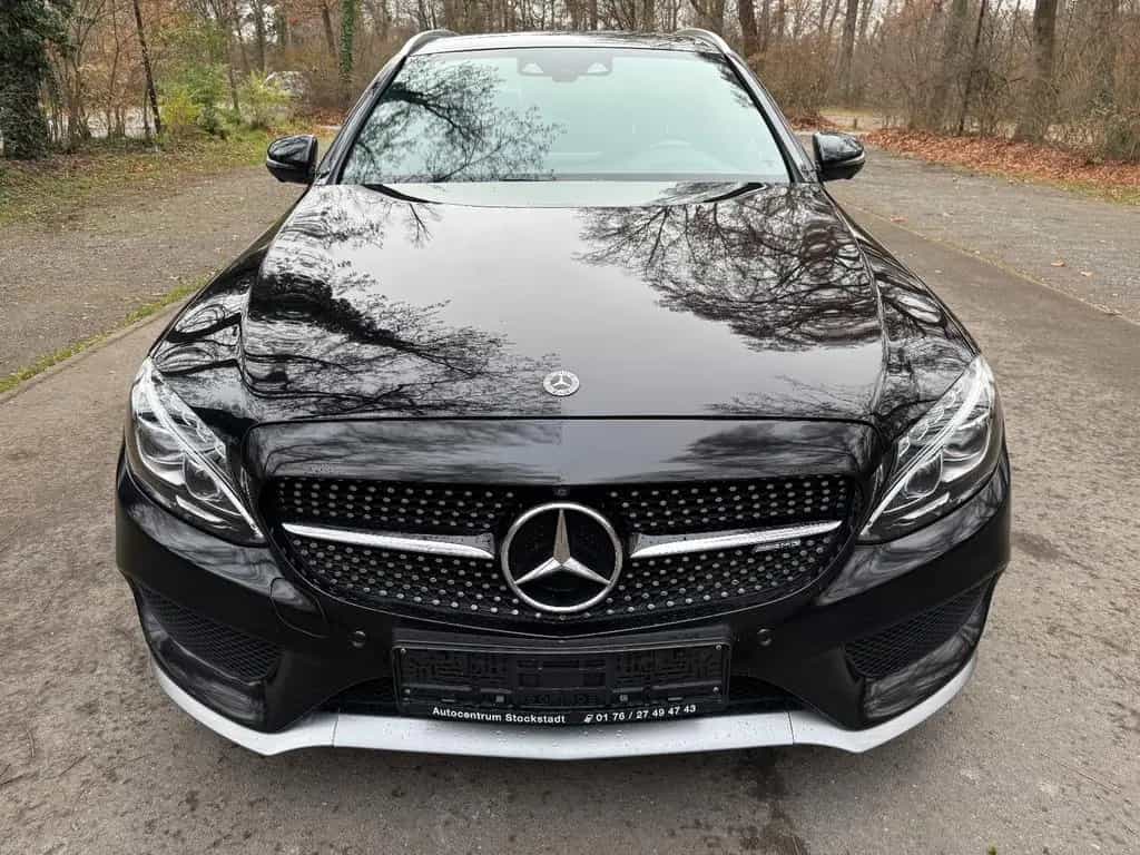 Mercedes-Benz C-Class 43 AMG Super Optik rote Gurte Pano 08/2016-photo-3