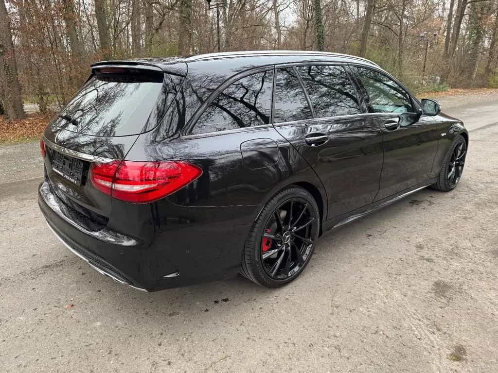Mercedes-Benz C-Class 43 AMG Super Optik rote Gurte Pano 08/2016-photo-6