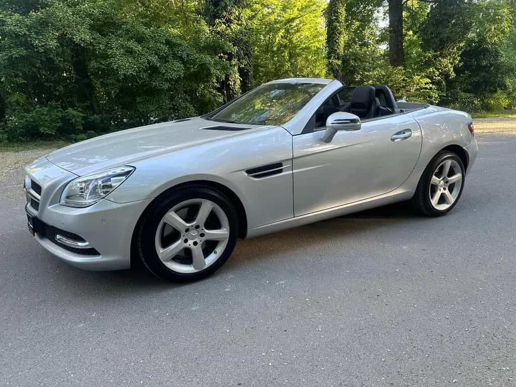 Mercedes-Benz SLK-Class 300 Automatik Airscarf Navi orig.89tkm 04/2015-photo-21