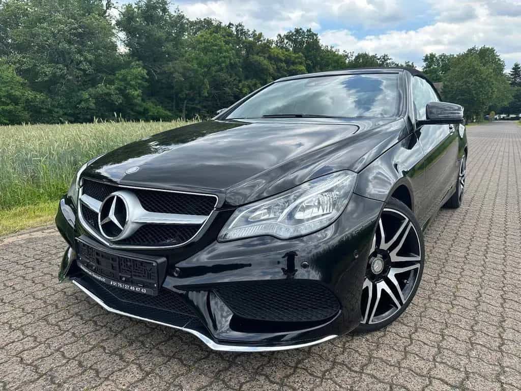 Mercedes-Benz E-Class 250 Cabrio AMG-Line rote Gurte orig.61tkm 04/2016-photo-0