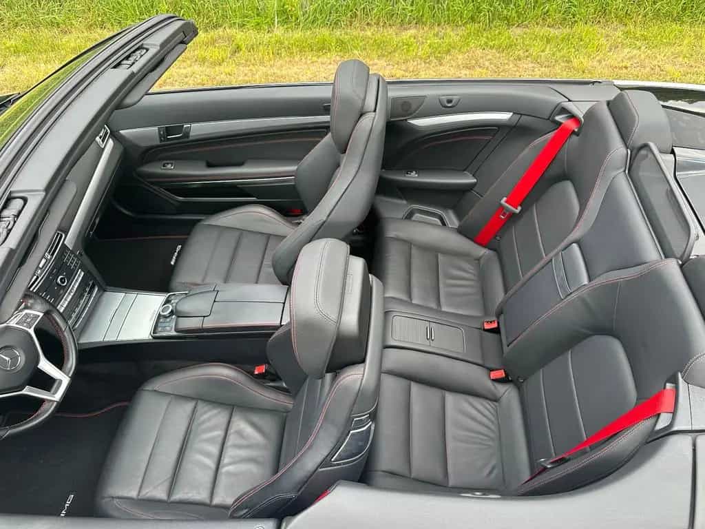 Mercedes-Benz E-Class 250 Cabrio AMG-Line rote Gurte orig.61tkm 04/2016-photo-18