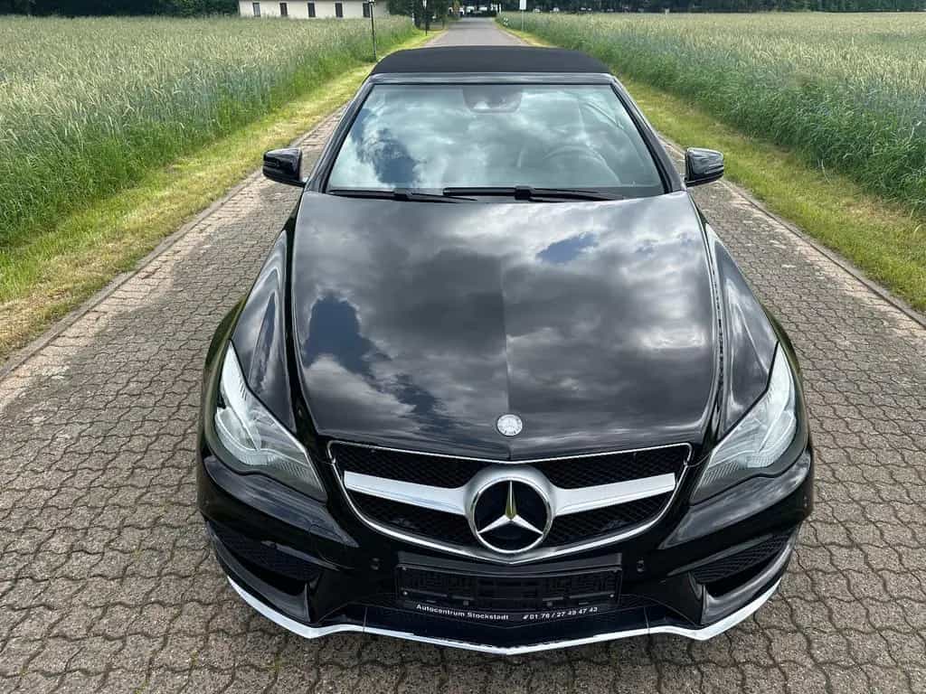 Mercedes-Benz E-Class 250 Cabrio AMG-Line rote Gurte orig.61tkm 04/2016-photo-2