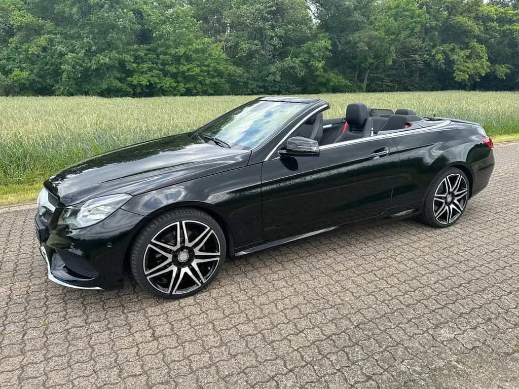 Mercedes-Benz E-Class 250 Cabrio AMG-Line rote Gurte orig.61tkm 04/2016-photo-20