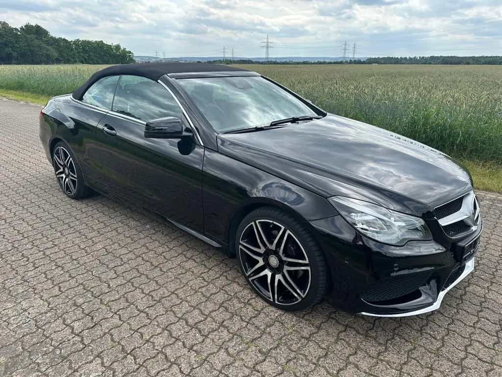 Mercedes-Benz E-Class 250 Cabrio AMG-Line rote Gurte orig.61tkm 04/2016-photo-5