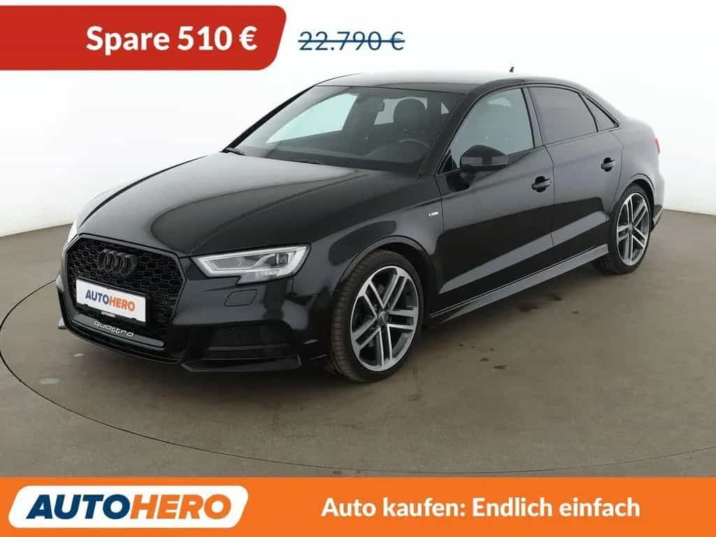 Audi A3 Limousine 2.0 TFSI quattro Sport Aut.*S-LINE* 07/2018-photo-0