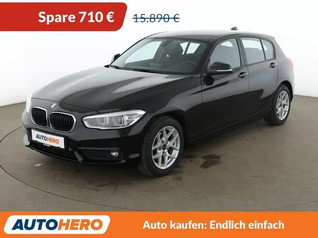 BMW 1 Series 118i Advantage Aut.*NAVI*LED*TEMPO*PDC*SHZ* 01/2018-photo-0