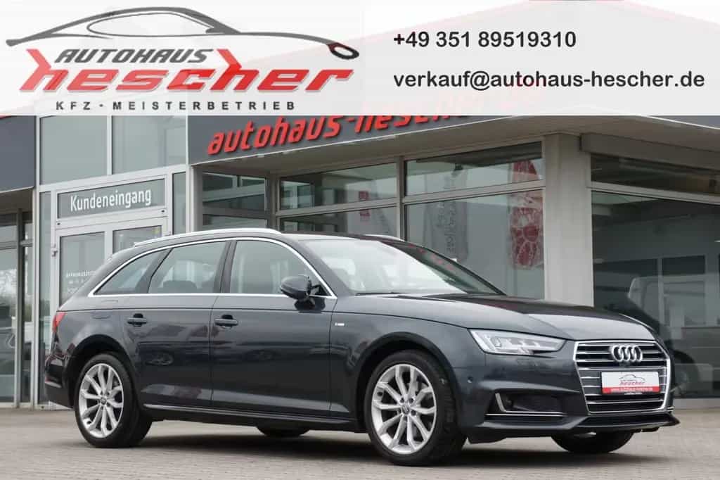 Audi A4 Avant 2.0 TFSI S-tronic *S-LINE*LED*360°*AHK* 04/2017-photo-0