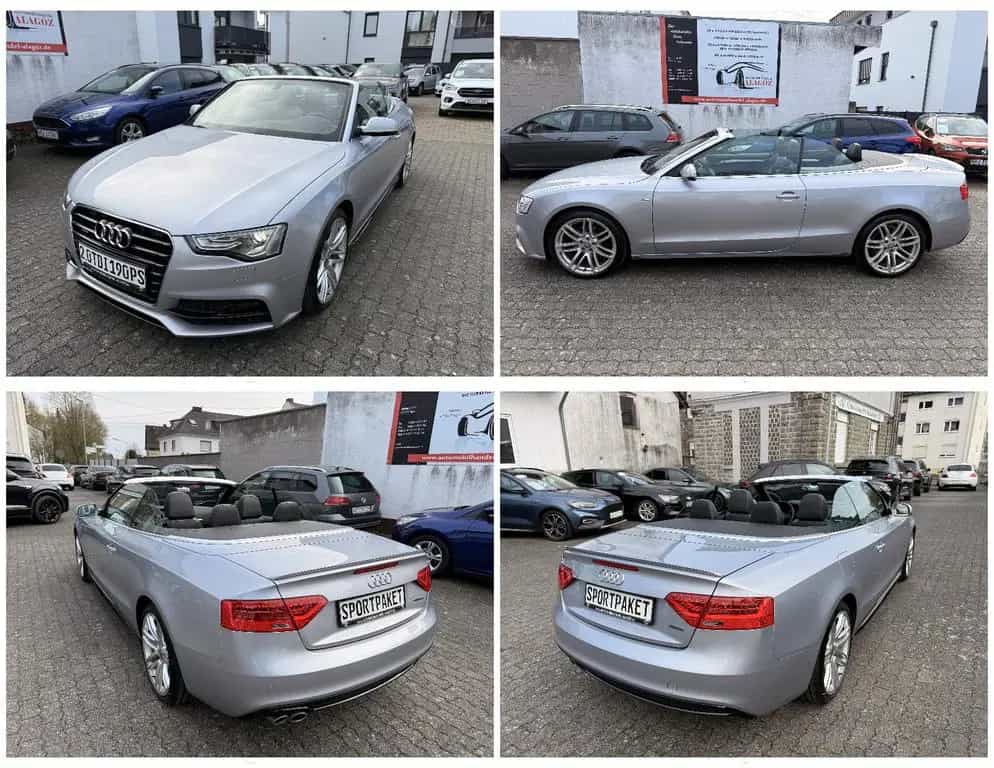 Audi A5 Cabriolet 2.0 TDI S-LINE QUATTRO 76.TKM 19ZOL 06/2016-photo-45