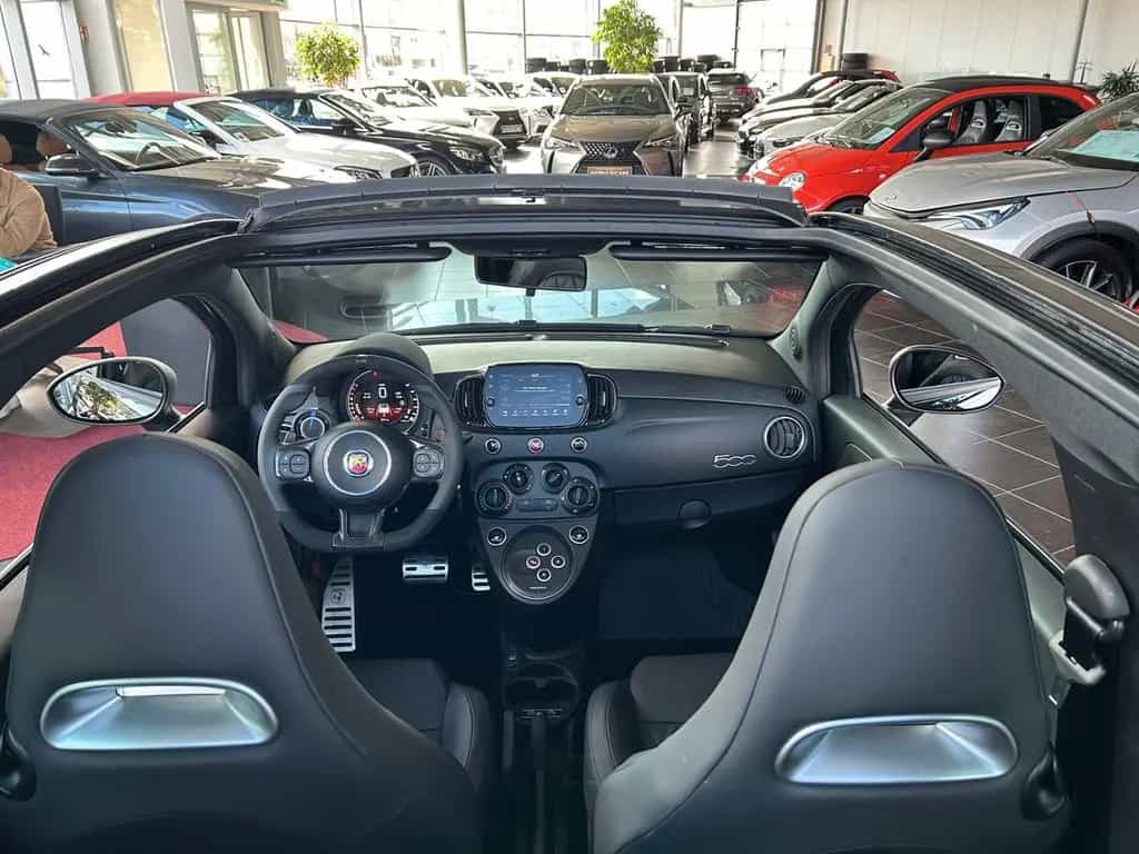 Abarth 695C Cabrio Aut. LEDER CARPLAY PDC ALU 09/2024-photo-10