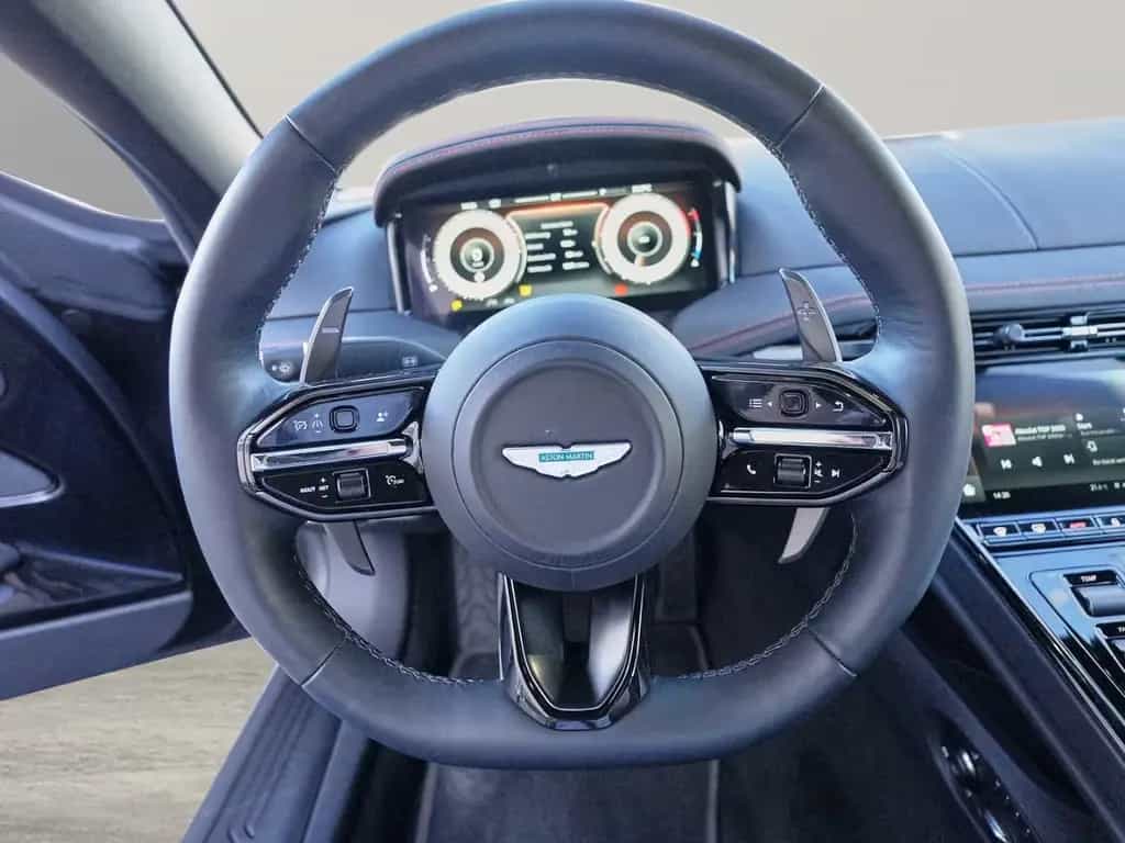 Aston Martin DB12 Satin Onyx Black Inspire Sport 12/2024-photo-20