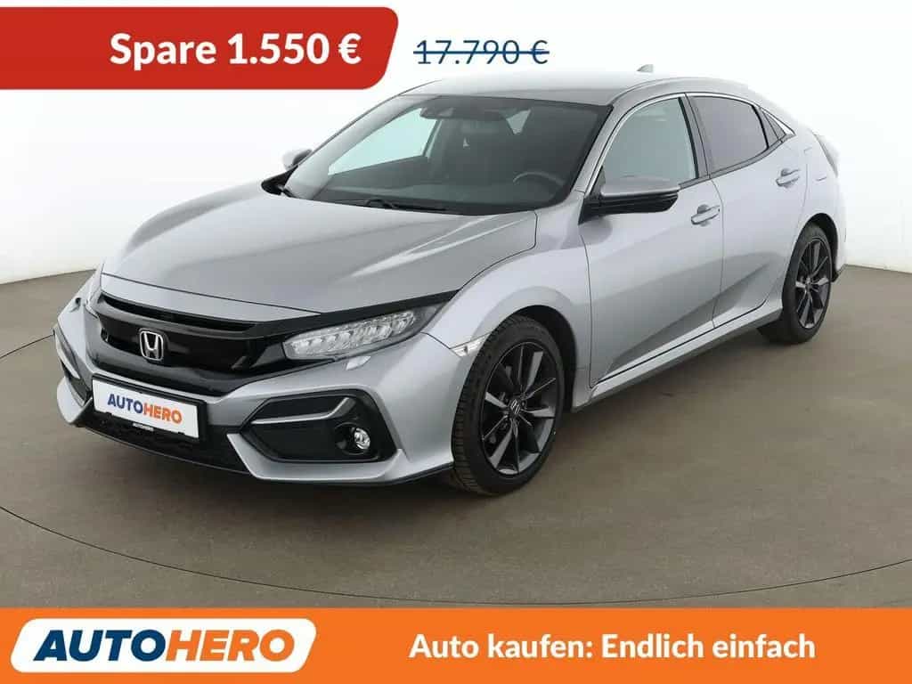 Honda Civic 1.0 VTEC Elegance*NAVI*LED*ACC*CAM*PDC*SHZ 08/2021-photo-0