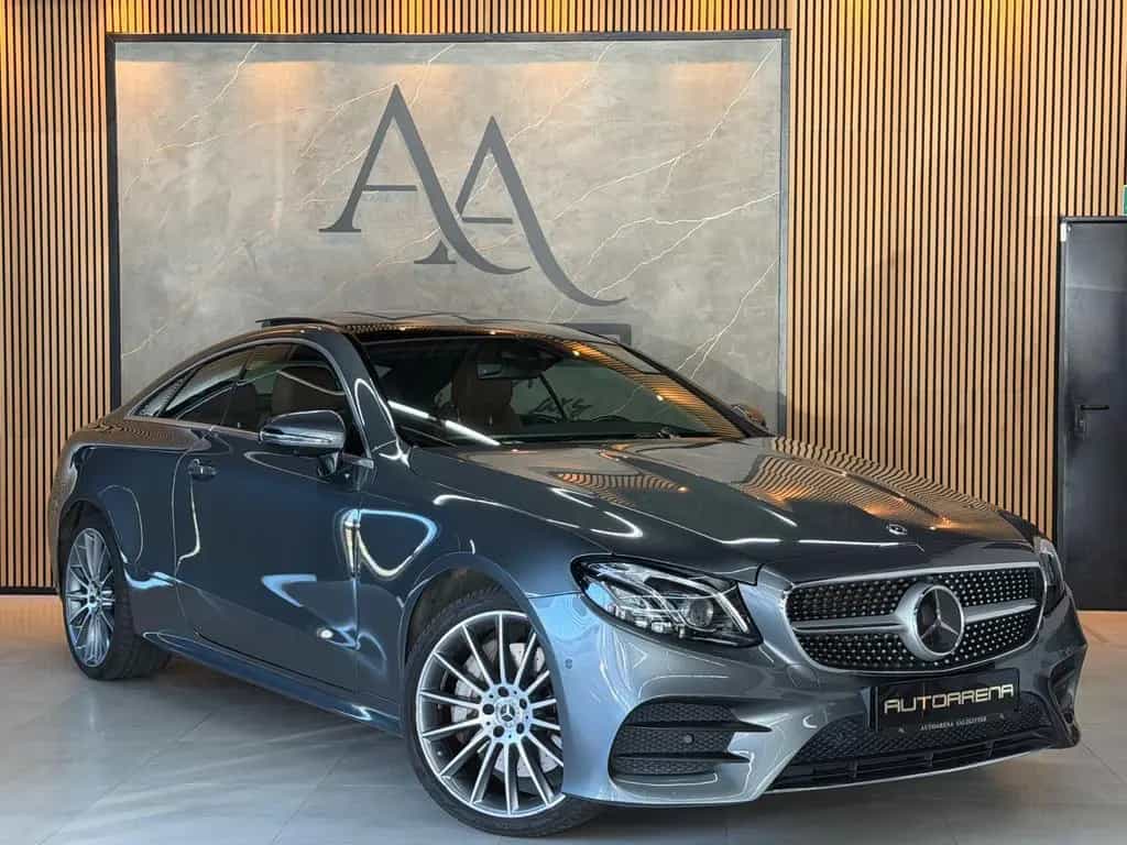 Mercedes-Benz E-Class 400 Coupe 4Matic*PANO*MEMORY*BURMESTER* 06/2017-photo-0