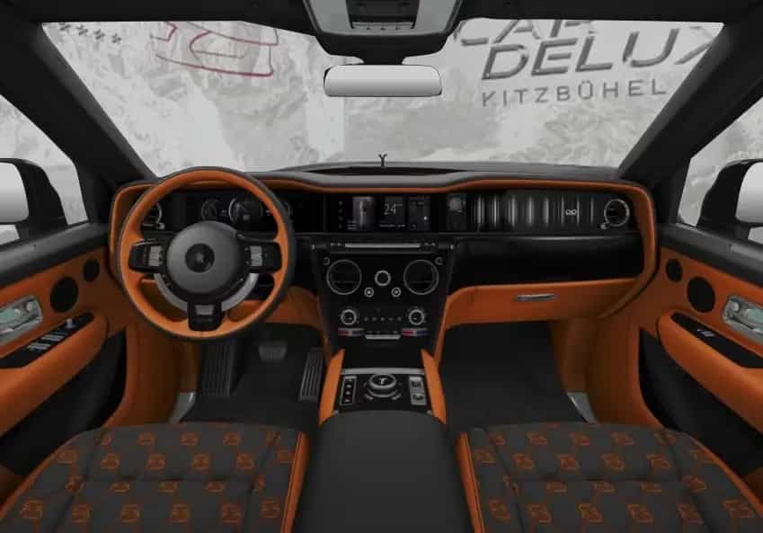 Rolls-Royce Cullinan Black Badge Serie 2/Twill/Footrest null-photo-2