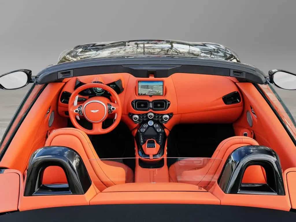 Aston Martin Vantage Roadster Onyx Black / Californian Poppy 03/2022-photo-27