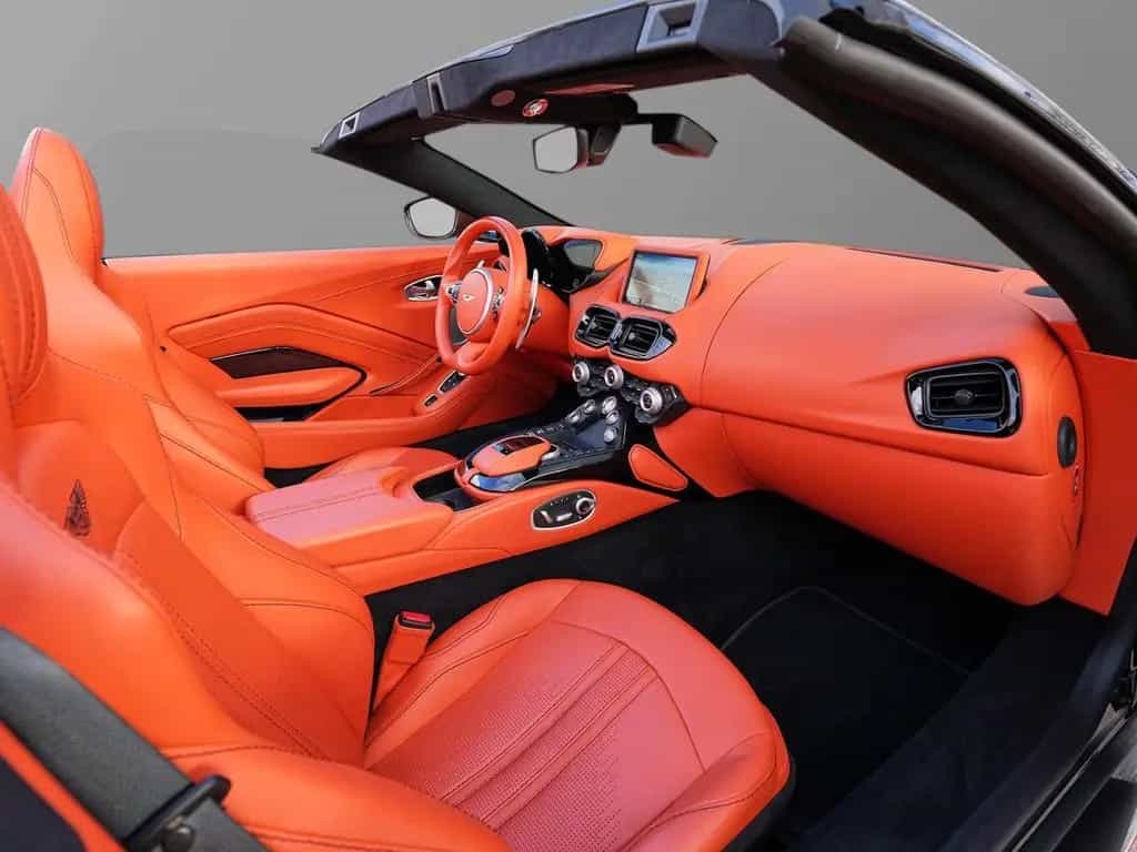Aston Martin Vantage Roadster Onyx Black / Californian Poppy 03/2022-photo-37