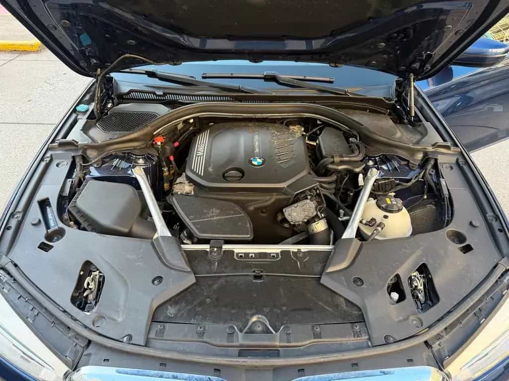 BMW 5 Series 520d Blau 06/2020-photo-13