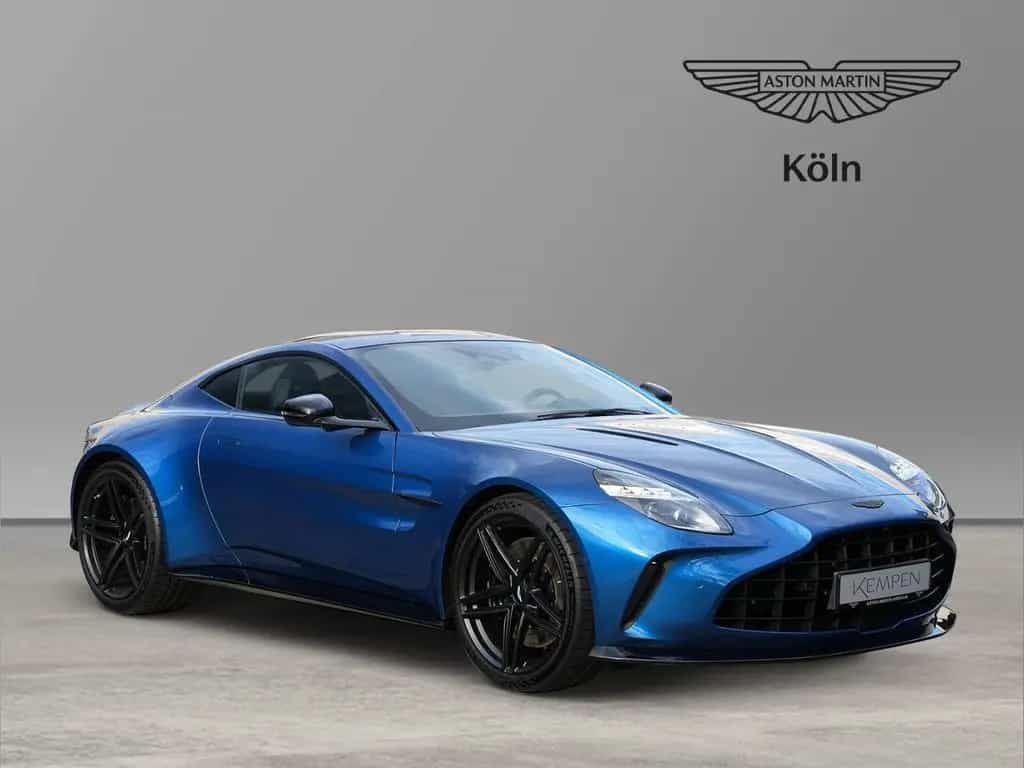 Aston Martin V8 Vantage Vantage Plasma Blue / Onyx Black 02/2025-photo-1