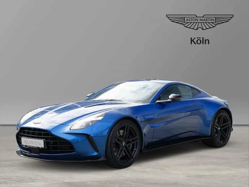Aston Martin V8 Vantage Vantage Plasma Blue / Onyx Black 02/2025-photo-7