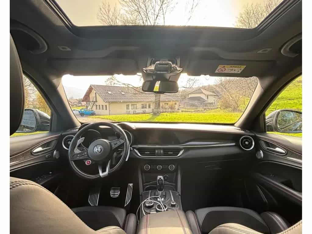 Alfa Romeo Stelvio 2.9 V6 Bi-turbo Quadrifoglio Q4 Kamera F 03/2018-photo-7