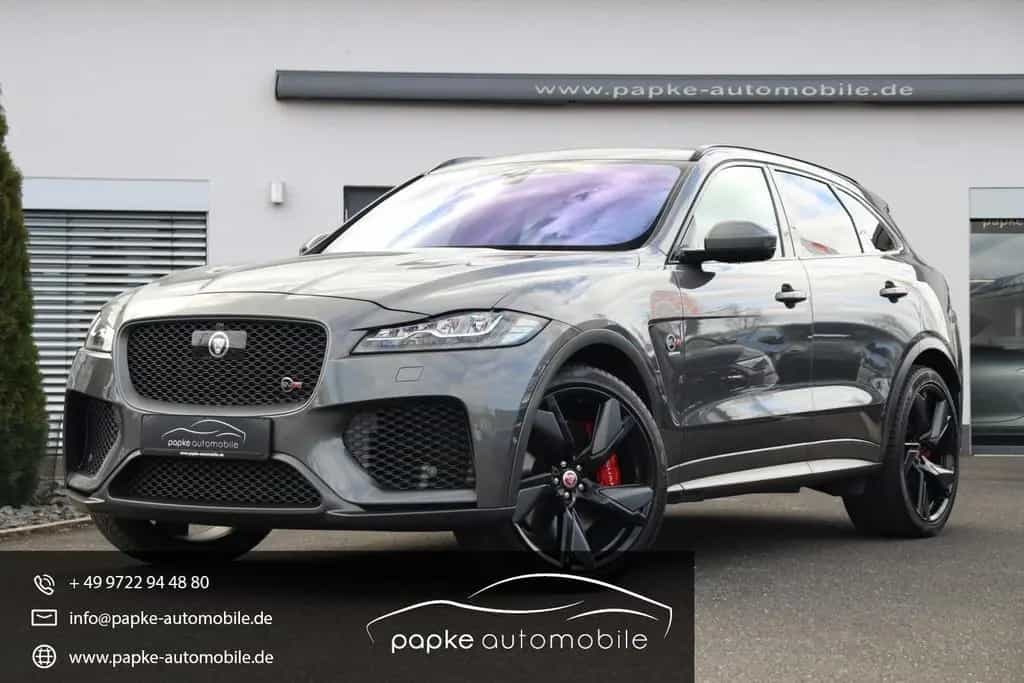 Jaguar F-Pace SVR AWD +AHK+PANO+22ZOLL+ASSIST+CARPLAY++ 05/2019-photo-0