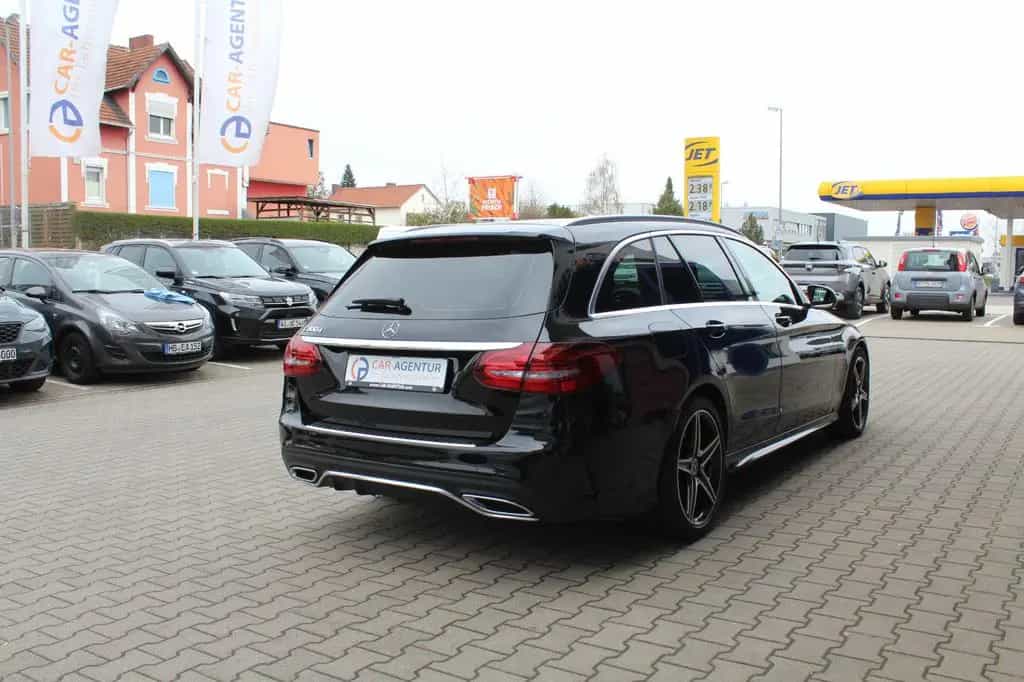 Mercedes-Benz C 300 T d*AMG Line*Scheckheft*8-fach AMG Felgen 12/2019-photo-20