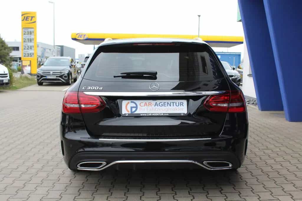 Mercedes-Benz C 300 T d*AMG Line*Scheckheft*8-fach AMG Felgen 12/2019-photo-21