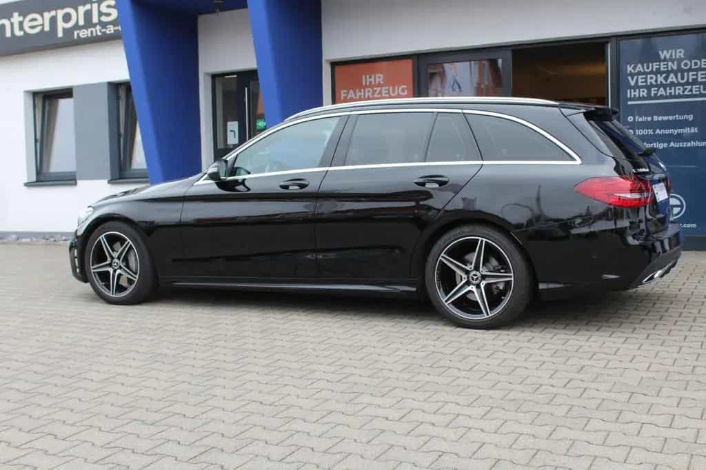 Mercedes-Benz C 300 T d*AMG Line*Scheckheft*8-fach AMG Felgen 12/2019-photo-22