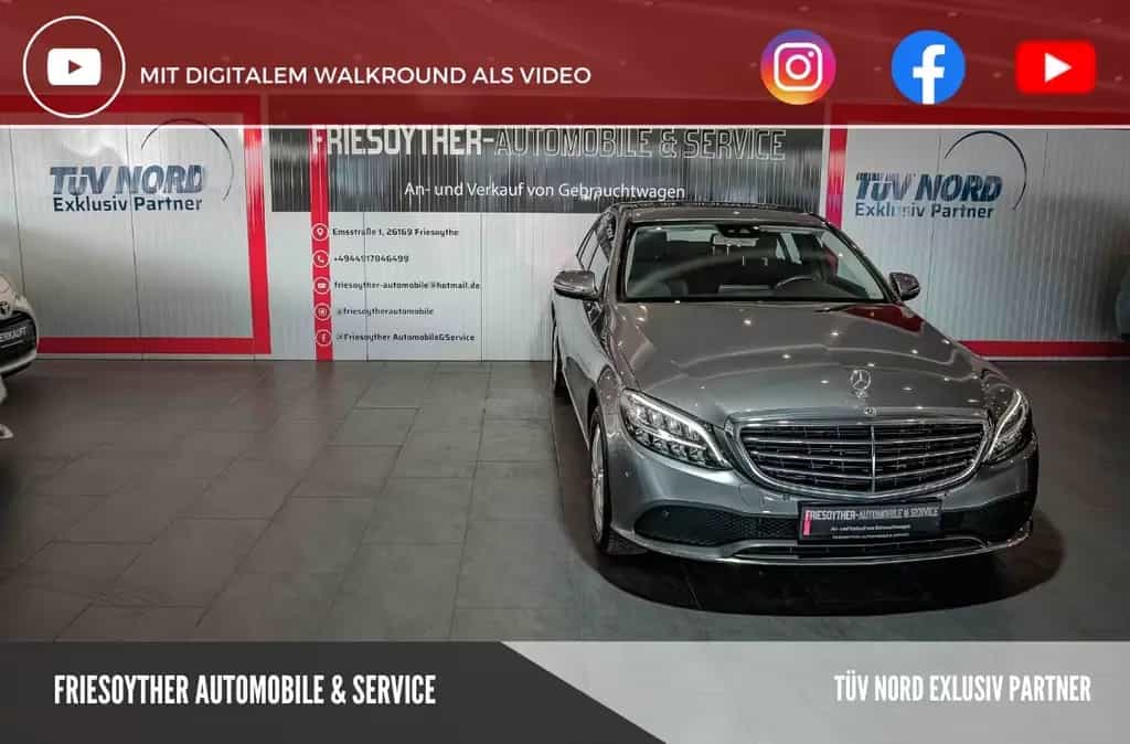 Mercedes-Benz C-Class 180 Lim. Business Plus Rückfahrkamera Autom. 11/2018-photo-0