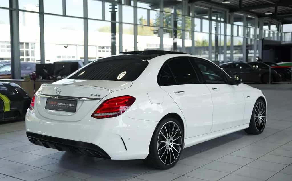 Mercedes-Benz C-Class 43 AMG 4M Limousine 2.H *Carbon*Perf-AGA*Pano 05/2017-photo-7