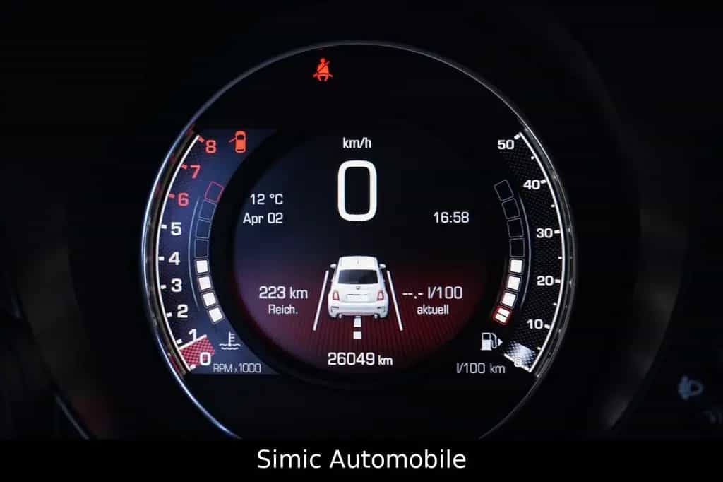 Abarth 595 1.4 T-Jet Turismo LEDER+NAVI+PDC+Org25.Tkm 02/2021-photo-24